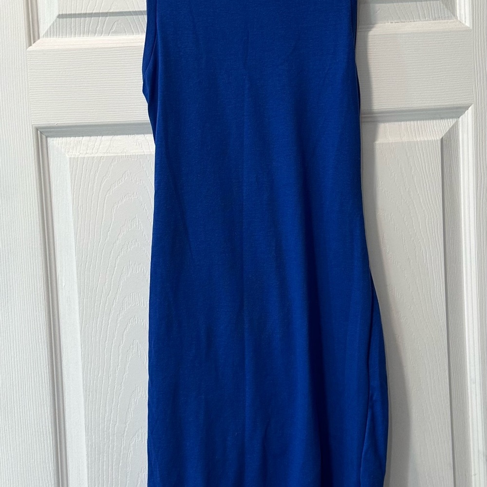 Treasure & Bond One Shoulder Blue Dress - Picture 3 of 8